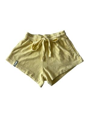 Daily Drills Micro Terry Drawstring Shorts Butter XS/S